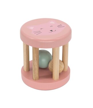 Trixie Trixie - Wooden rolling rattle - Mrs. Cat