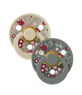 Bibs Bibs x Liberty - 2 Pack Chamomile lawn - Pine Mix - T1