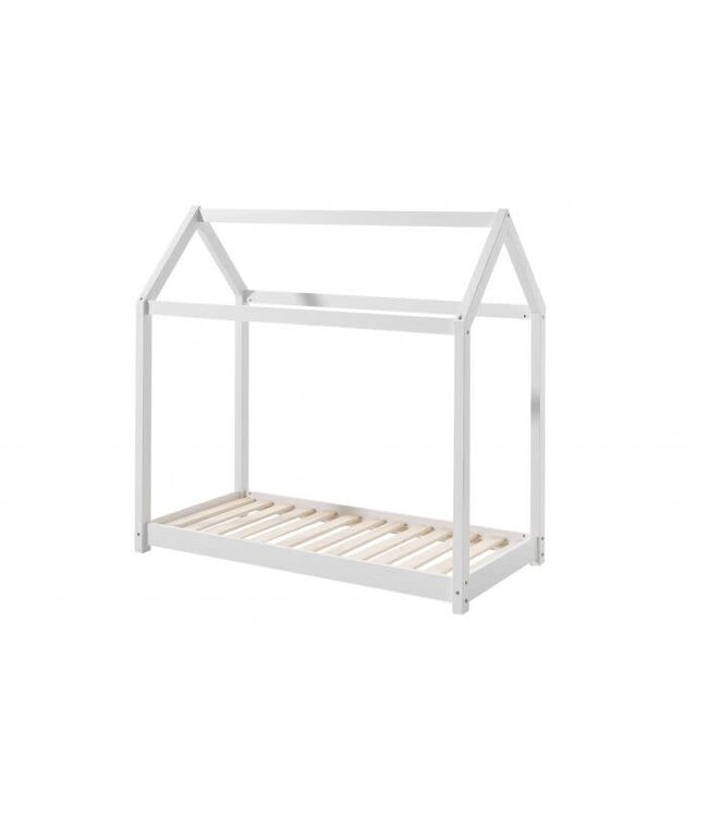 JAXX Jaxx - Cabane Bed 70X140 Cm Wit (Lattenbodem Inbegrepen)