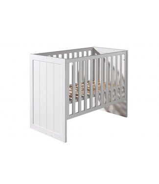 JAXX Jaxx - Erik Babybed Wit (Lattenbodem Inbegrepen)