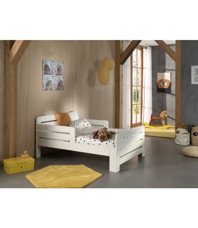 JAXX Jaxx - Jumper Doorgroeibed Wit (Lattenbodem Inbegrepen)