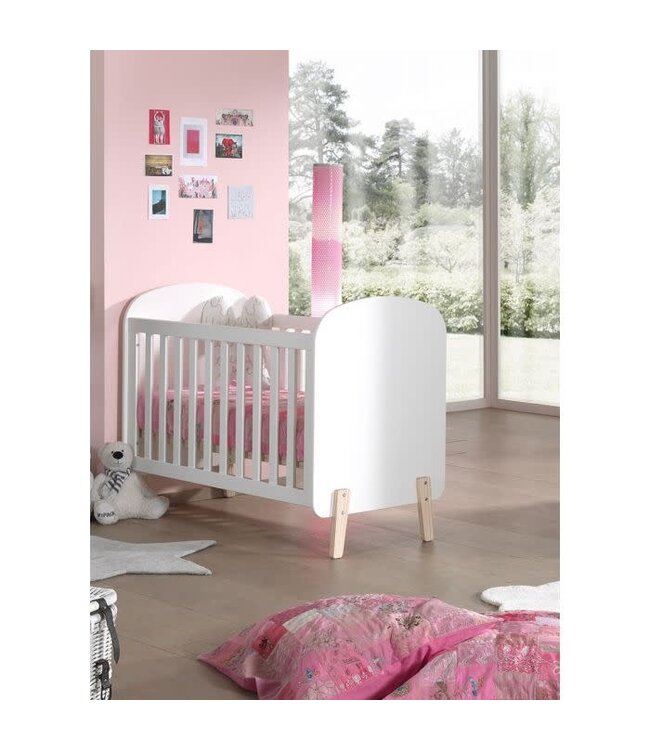 JAXX Jaxx - Kiddy Babybed 60X120 Cm Wit