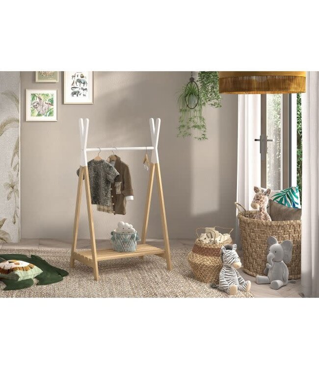 JAXX Jaxx - Kiddy Kledingrek Wit