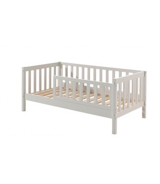 JAXX Jaxx - Peuterbed 70 - 70X140 Cm Wit (Lattenbodem Inbegrepen)