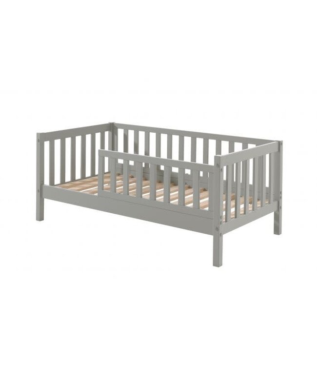 JAXX Jaxx - Peuterbed 70 - 70X140 Cm Grijs (Lattenbodem Inbegrepen)