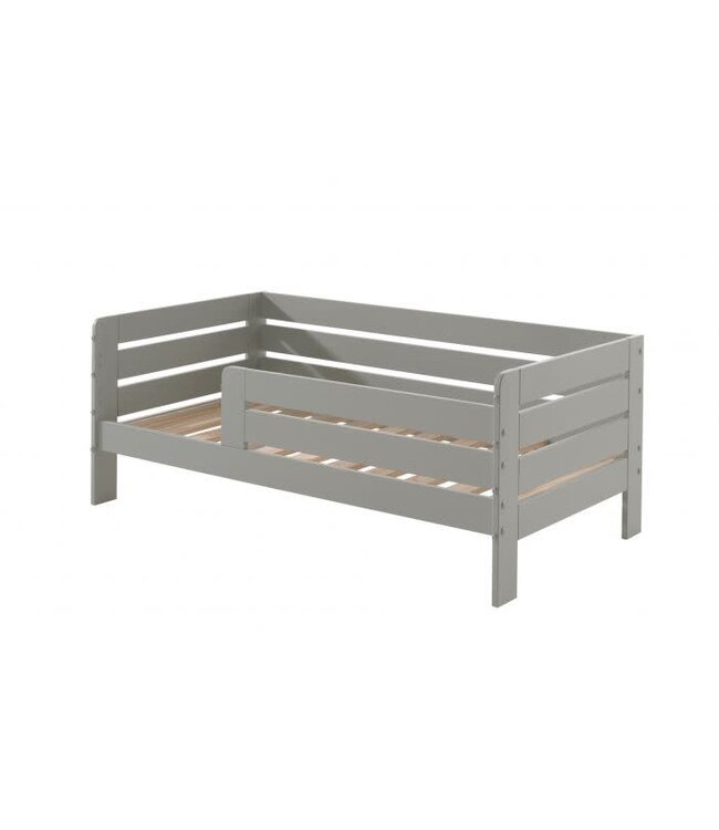 JAXX Jaxx - Peuterbed 71 - 70X140 Cm Grijs (Lattenbodem Inbegrepen)