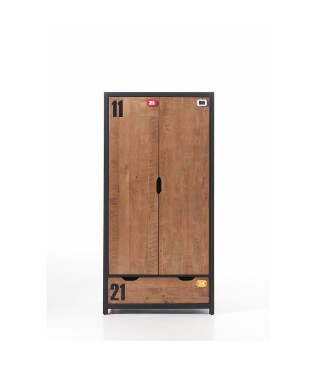 VIPACK VIPACK - ALEX 2 DEURS KLEERKAST