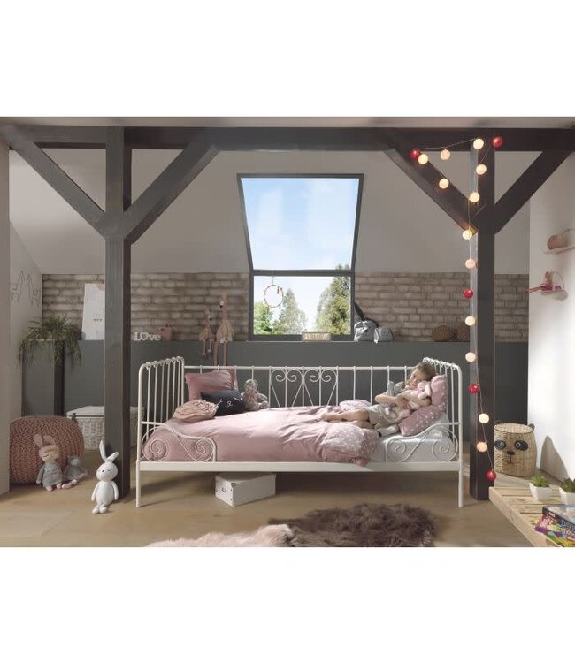 VIPACK VIPACK - ALICE KAJUITBED WIT 90X200 CM