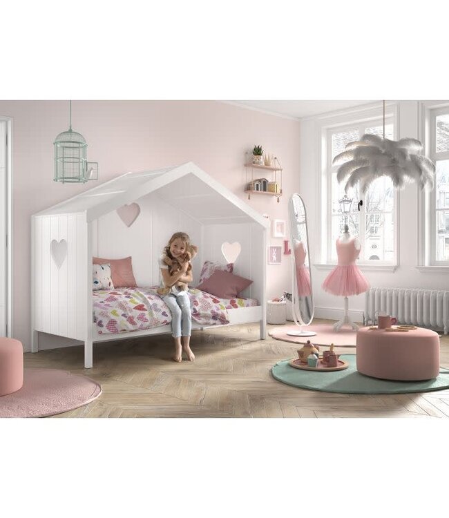 VIPACK VIPACK - AMORI HUISBED MET RUG WIT