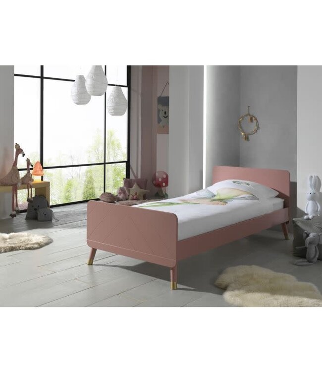 VIPACK VIPACK - BILLY BED TERRA PINK 90x200 CM
