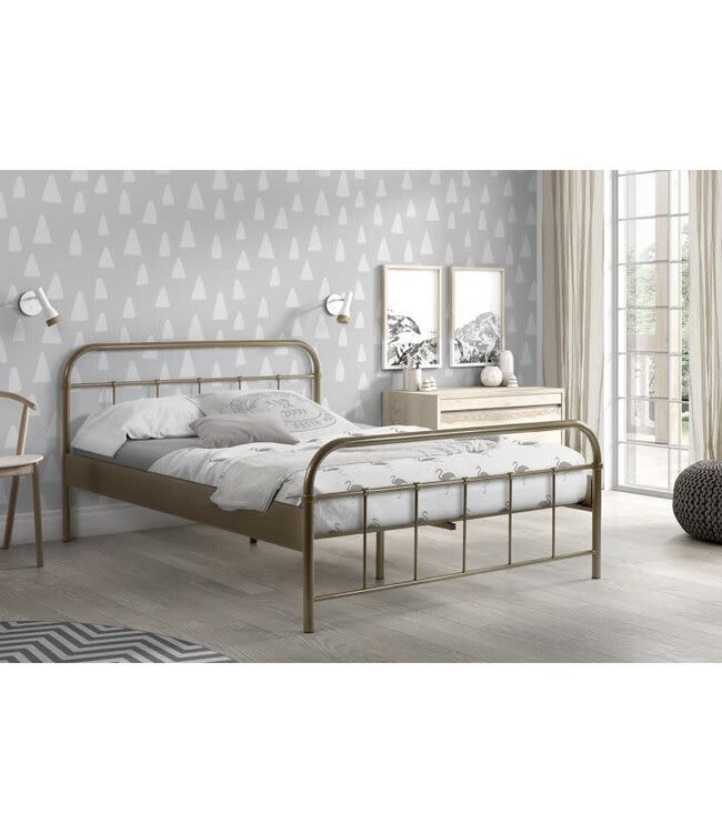VIPACK VIPACK - BOSTON BED 140x200 CM BRONS