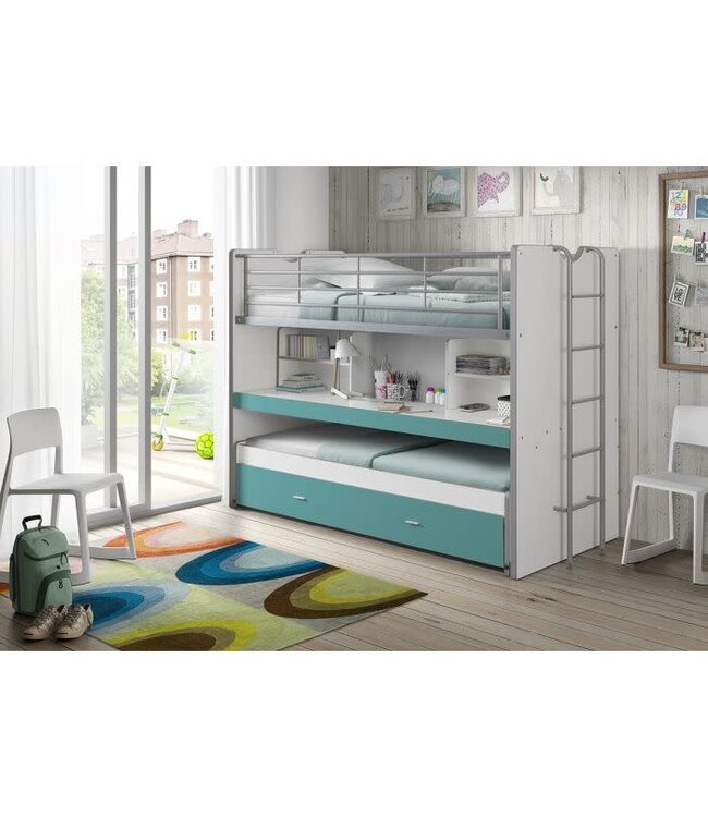 VIPACK VIPACK - BONNY 80 HOOGSLAPER TURQUOISE