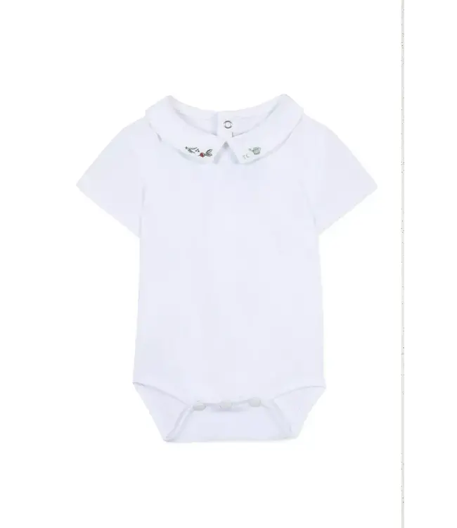 Tartine et Chocolat Tartine et Chocolat - Body met kraag - geborduurd detail