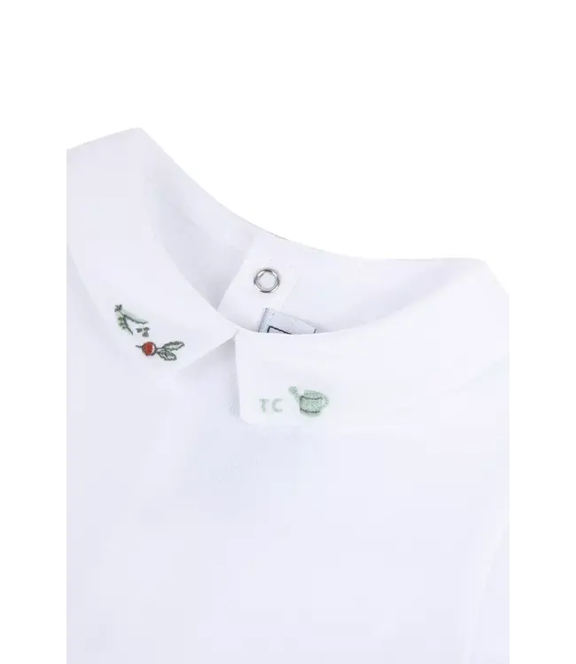 Tartine et Chocolat Tartine et Chocolat - Body met kraag - geborduurd detail