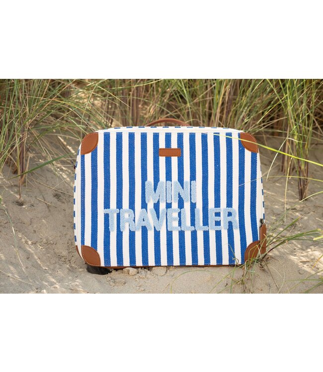 Childhome Childhome - MINI TRAVELLER  STREPEN  ELEKTRISCH BLAUW /LICHTBLAUW