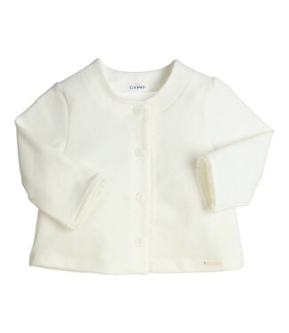 Gymp Gymp - Cardigan Carbon met knopen - Off White