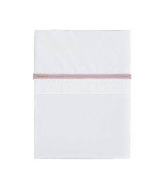 Baby's Only Baby's Only - Ledikantlaken gebreide bies oud roze/wit