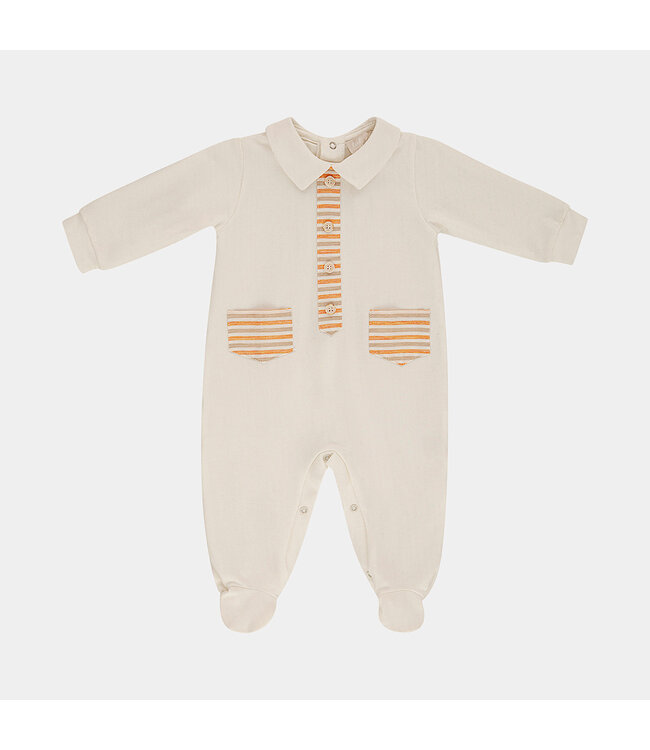 Lalalu Lalalu - Babypakje Jersey - oranje/beige