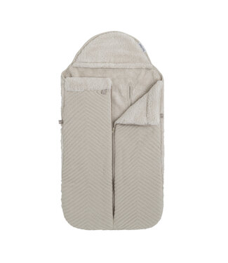 Baby's Only Baby's Only - Voetenzak autostoel 0+ Grace warm linen