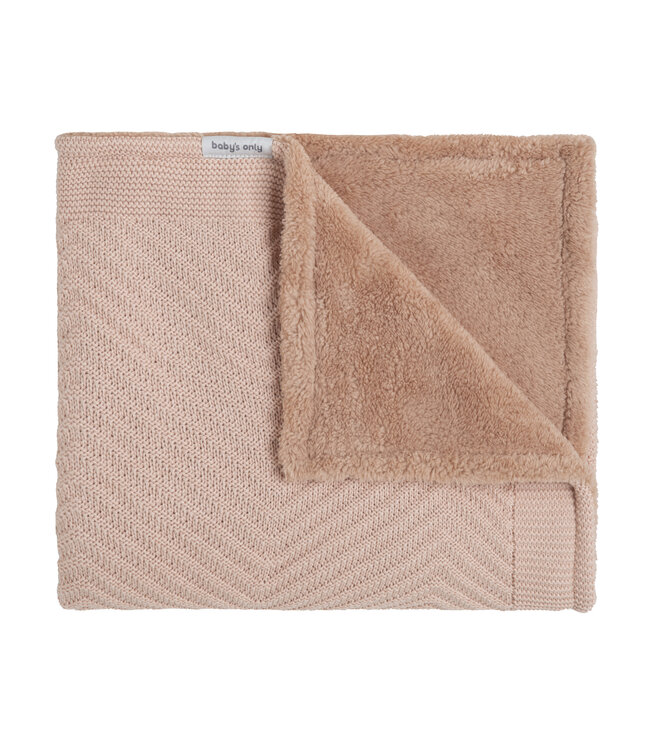 Baby's Only Baby's Only - Wiegdeken teddy Grace blush