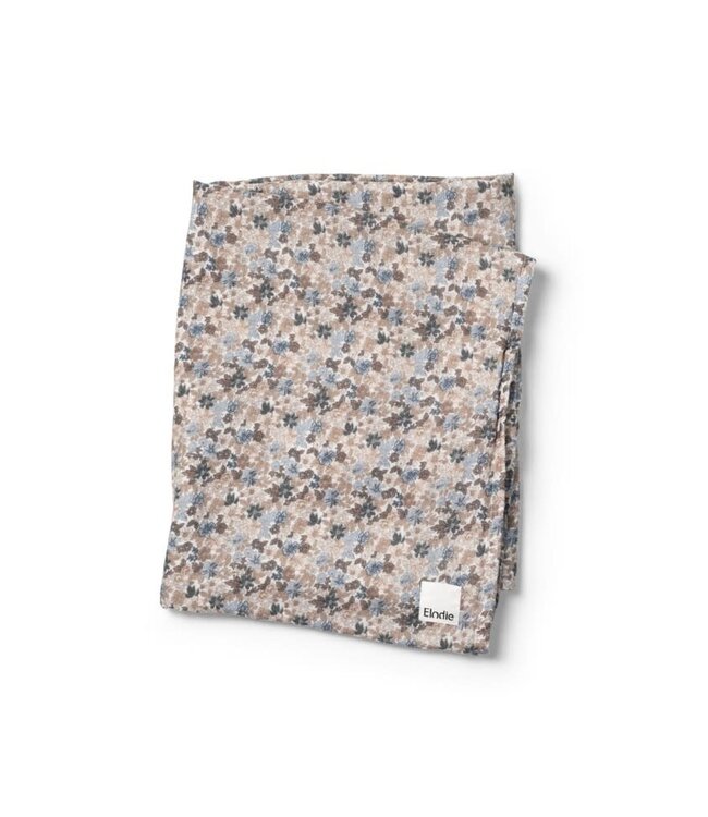 Elodie Elodie - Bamboe Hydrofiele doek Blue Garden Light