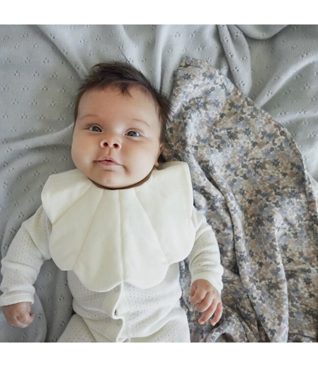 Elodie Elodie - Bandana slabbetjes  Vanilla White