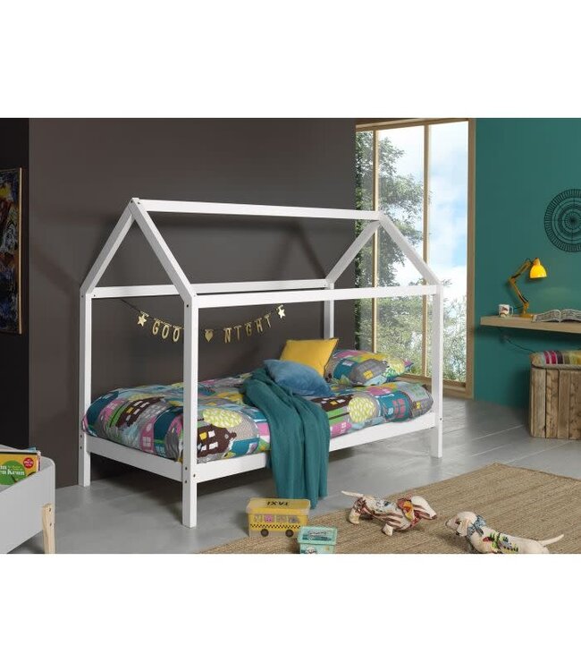 VIPACK VIPACK - DALLAS BED LP 90X200 CM WIT