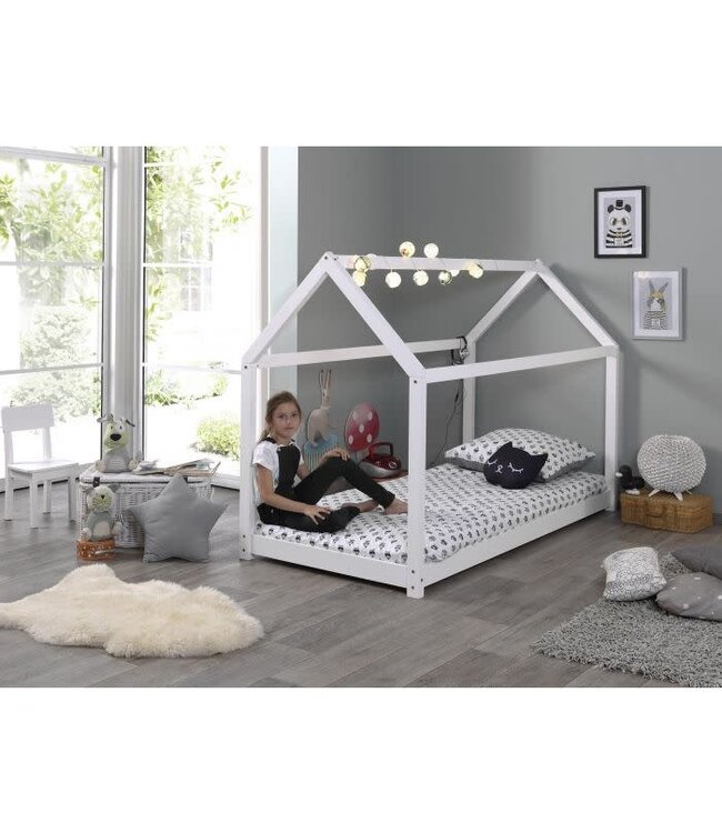 VIPACK VIPACK - CABANE BED 90X200 CM WIT