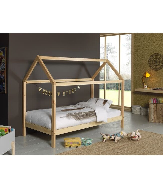 VIPACK VIPACK - DALLAS BED LP 90X200 CM NATUUR