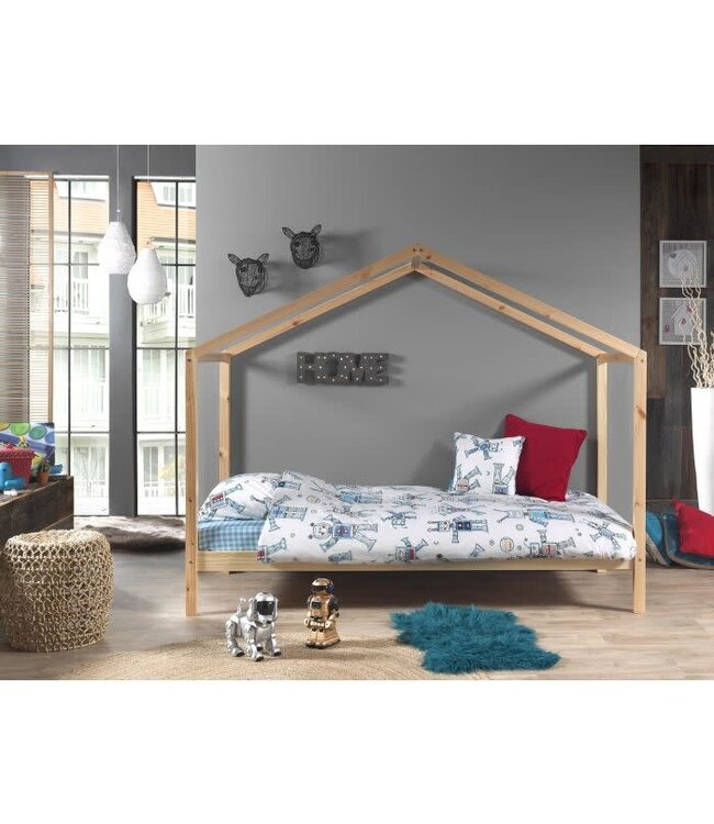 VIPACK VIPACK - DALLAS BED ZH 90x200 NATUUR