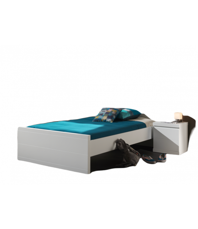 VIPACK VIPACK - LARA BED 120 WIT