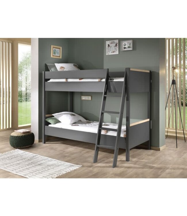 VIPACK VIPACK - LONDON STAPELBED ANTRACIET