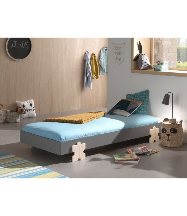 VIPACK VIPACK - MODULO BED PUZZLE GRIJS