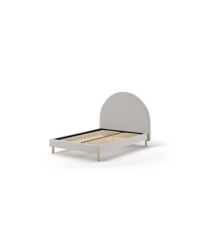 VIPACK VIPACK - MOON BED 140x200 BOUCLE GRIJS