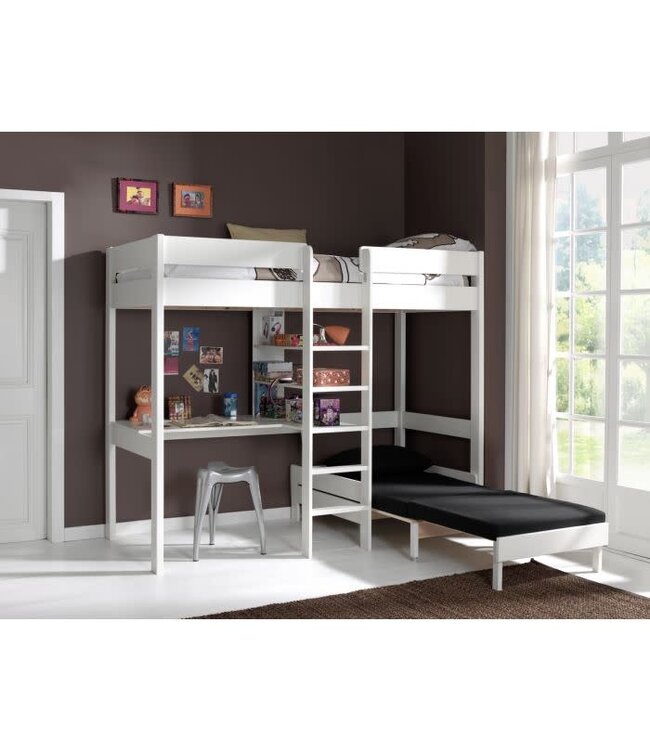 VIPACK VIPACK - HOOGSLAPER MET ZETELBED WIT