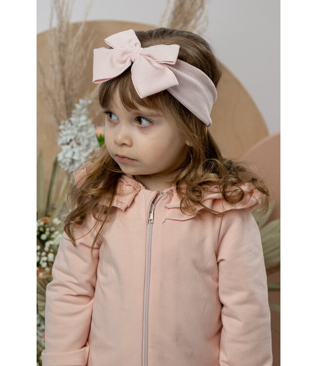 Jamiks Jamiks - Haarband met grote strik - Oudroze