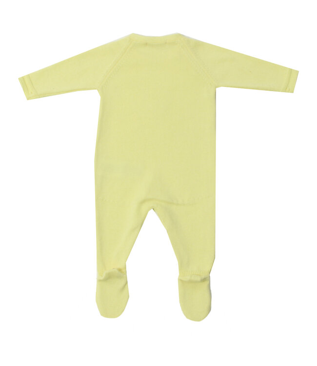 Dr. Kid Dr Kid - Babypakje knitted - Geel