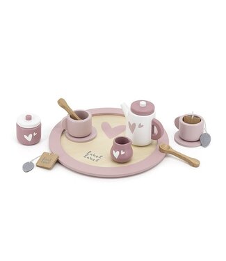 Label Label Label Label - Tea Set - Pink