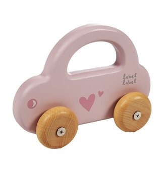 Label Label Label Label - Little Car - Pink