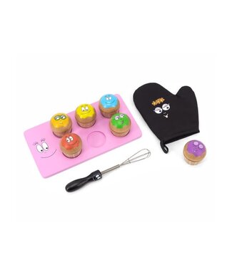 Label Label Label Label - Barbapapa Wooden Cupcakes Set