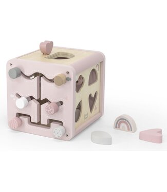 Label Label Label Label - Activity Cube - Pink