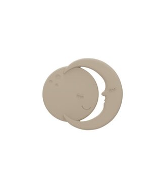 Label Label Label Label - Silicone - Teether - Moon - Nougat