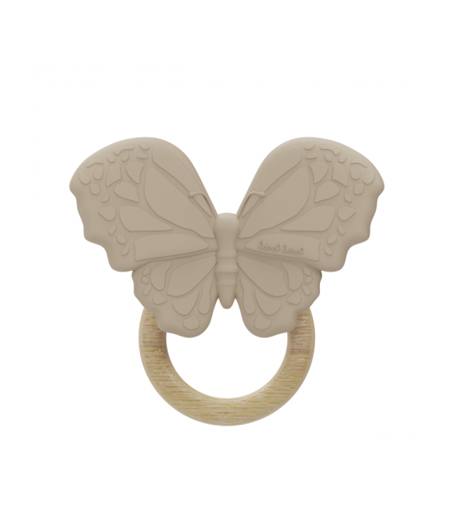 Label Label Label Label - Silicone - Teether - Butterfly - Nougat