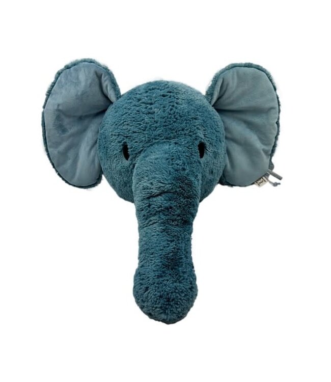 Label Label Label Label - Wall Decoration - Elephant Elly - Blue