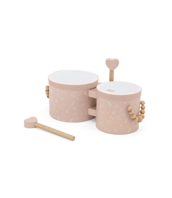 Label Label Label Label - Wooden Bongos - Pink