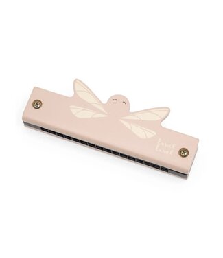 Label Label Label Label - Wooden Harmonica - Pink