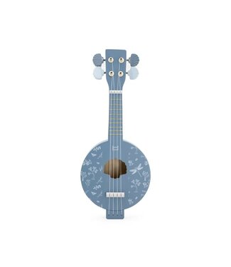 Label Label Label Label - Wooden Banjo - Blue