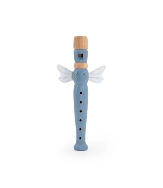 Label Label Label Label - Wooden Flute - Blue