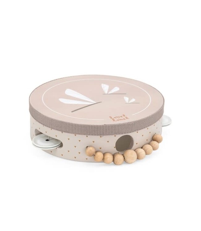 Label Label Label Label - Wooden Tambourine - Nougat