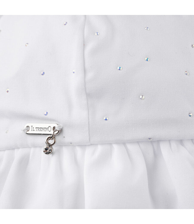 Il trenino Il Trenino - Zonnehoedje Wit Met Strass
